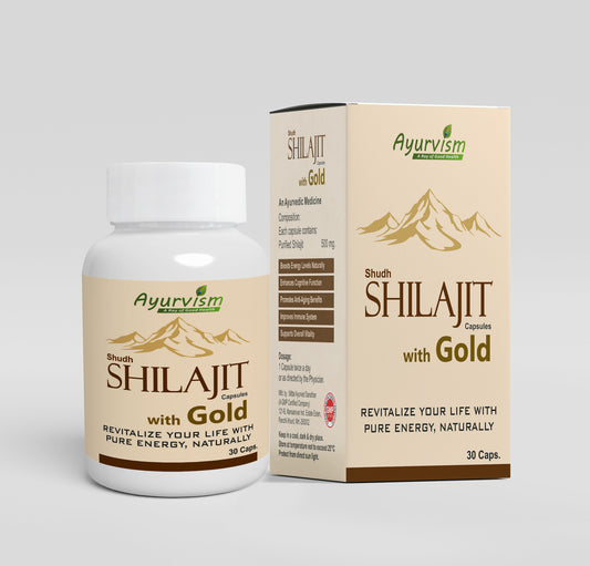 Shilajit with GOLD